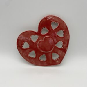 Pot and Pan Trivet - Red Heart