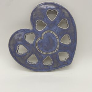 Pot and Pan Trivet - Blue Heart